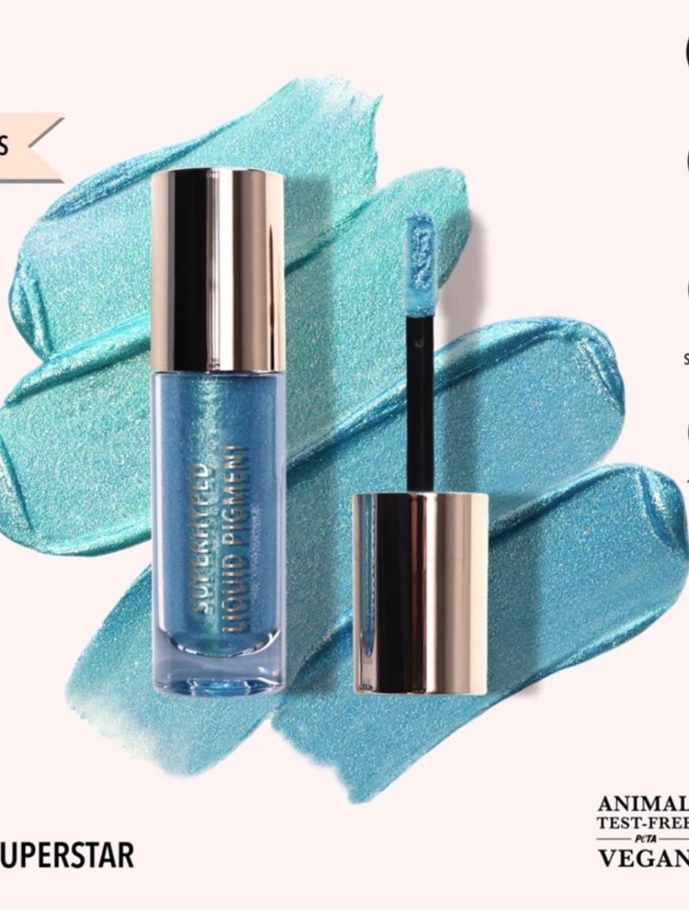 Moira Superhyped liquid pigment Superstar